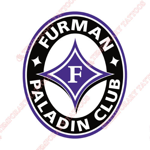 Furman Paladins Customize Temporary Tattoos Stickers NO.4432